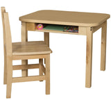 Student Desk with 18" Hardwood Legs
