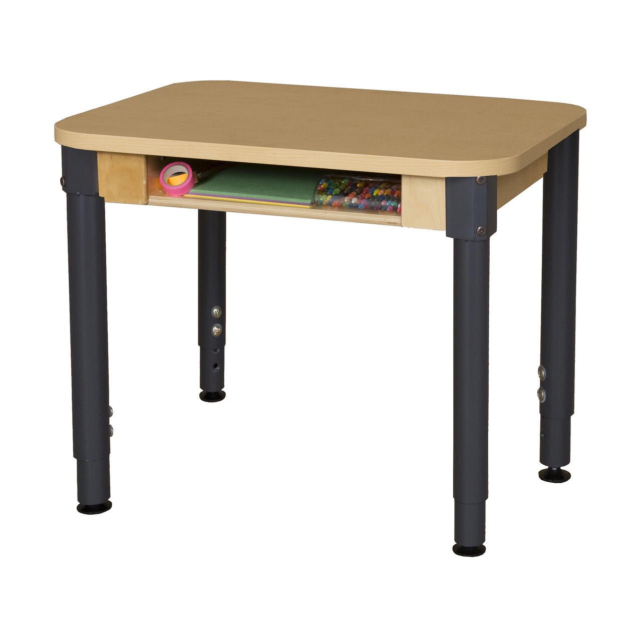 Student Desk with Adjustable Legs 18"-29"