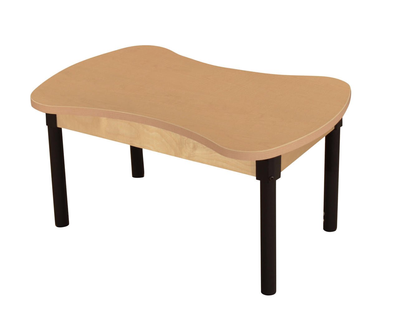 Synergy Junction 24" x 36" High Pressure Laminate Table with Adjustable Legs 18"-29"
