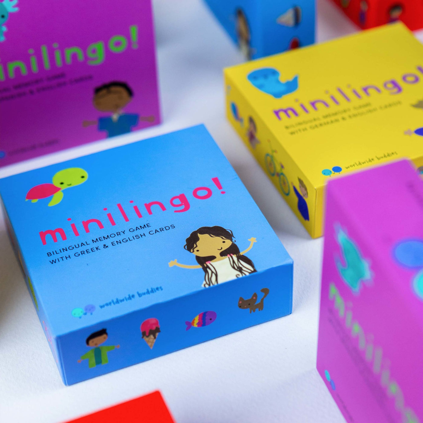 Minilingo, English/Greek Flashcards by Worldwide Buddies